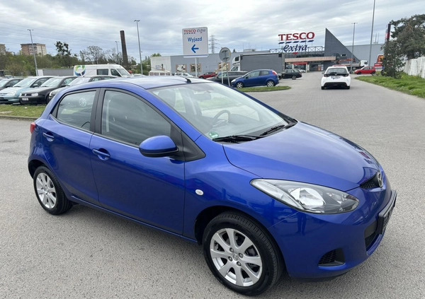 Mazda 2 cena 14900 przebieg: 160000, rok produkcji 2009 z Szczecin małe 742